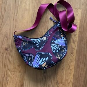 FARM RIO x Adidas Purple Butterfly Shoulder Bag ADIDAS FARM SACOCHE